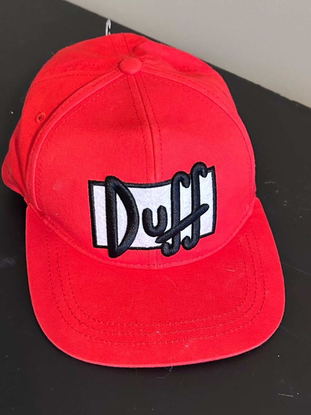 Universal Studios Simpson Duff Beer Logo Baseball Hat